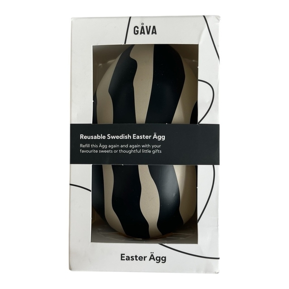 NIB GAVA Fillable Tin Easter Egg Reusable Empty Easter Egg Easter Hunt Container - Picture 2 of 6